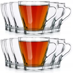 Vrhunski set 12 kozarcev za kavo in čaj 280 ml
