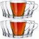 Vrhunski set 12 kozarcev za kavo in čaj 280 ml