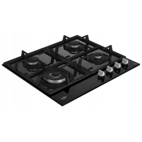    Beko HILW 64325 SB plinska kuhalna plošča 4 polja Wok 60 cm