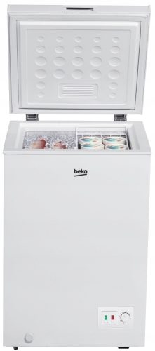  Beko CF100EWN zamrzovalna skrinja 100l 6kg/h Koš 54,5cm Bela