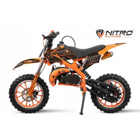   APOLLO CROSS 10" otroški bencinski mini križec 50 cc, oranžen