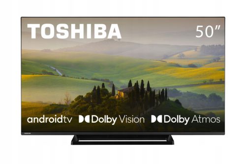 Toshiba 50UA3E63DG 50" LED 4K UHD TV z Android TV, HDR in Bluetooth