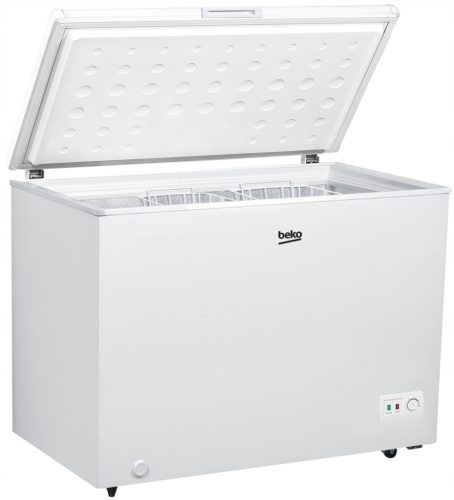  Beko CF316EWN zamrzovalna skrinja 360L 16kg/h 1 košara 84,5cm Bela