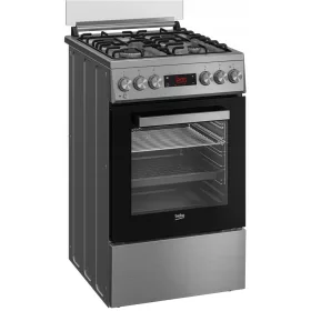    Plinsko-električna kuhinja Beko FSM52320TXDS 50 cm LED Žar Konvekcijski 60l