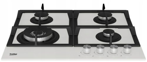  BEKO HILW64225SW plinska kuhalna plošča 60cm 4 gorilniki Bela