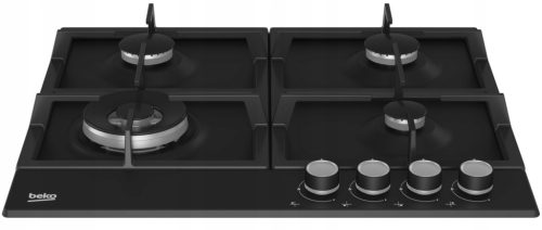  Beko HIAW64225SB plinska kuhalna plošča 60 cm Vgradna 7800 W Litoželezne rešetke za vok