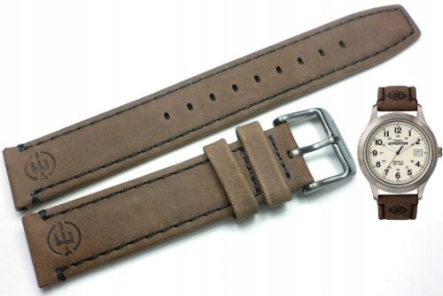 Eleganten pas za uro TIMEX EXPEDITION z 18 mm pritrditvijo in teleskopi