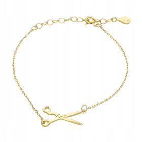 Zapestnica z zlatim srebrjem in noži