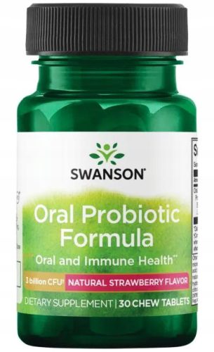 SwansonOral Probiotične Pastile za Ustno Floro z Blis K12®, 30 Pastil