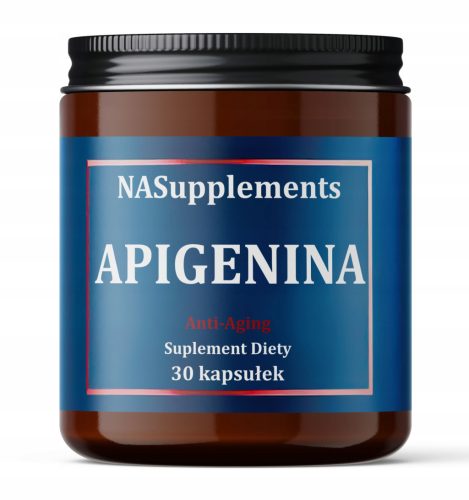 Apigenin NASupplements, 30 kapsul - Dodatek za spanje in obnovo živčnega sistema