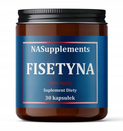 Fisetin 500 mg - 30 kapsul za dolgo življenje in močan antioksidativni učinek