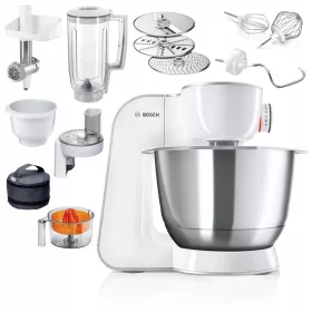    Bosch MUM58258 planetarni robot 1000W 2 posodi 7 hitrosti Mlinček za meso