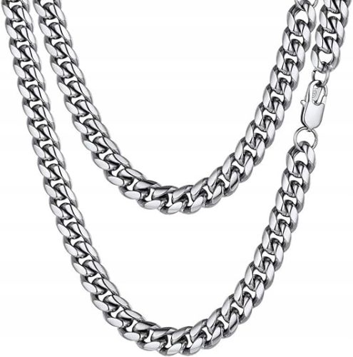IROKA MOŠKA VERIŽICA SREBRNA VERIŽICA PANCER 8 MM 60 CM DIAMOND
