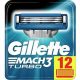 Gillette Mach3 Turbo rezervni deli za britvice 12 kosov
