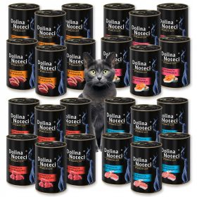 DOLINA NOTECI Premium mačja hrana z lososom 400g