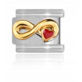 Optimized name: Modulna zapestnica Maybeme Infinity s srcem