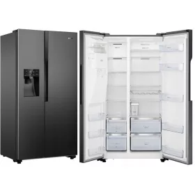   Hladilnik Gorenje NoFrost Plus 562L SBS NRS9EVB 91cm Vodni Dispenzer