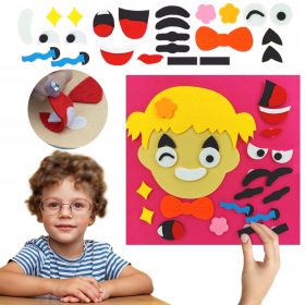   Tablica za učenje prepoznavanja in imenovanje čustev Montessori