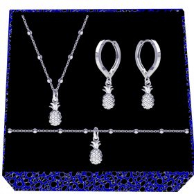 Ananasov nakit iz srebra 925