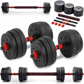 Gockowiak uteži za vadbo z utežmi 2x10 kg Maximus