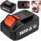 Li-Ion baterija Yato 18 V 3 Ah