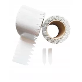    Vrtne etikete, puščice, vložki, BELE, 105 mm x 23,5 mm, 2500 kosov