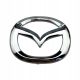 Nalepka za volan avtomobila Mazda - srebrna