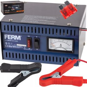 USMERNIK POLNILEC AKUMULATORJEV 6V 12V, AMPERMETER, FERM