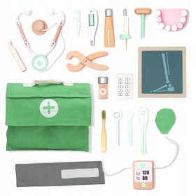 Lesni zdravniški set za otroke, 18 elementov