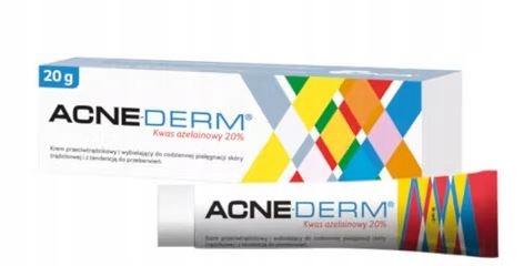 Acne-derm Krema: Protiv Aknih in Za Beljenje Kože, 20g
