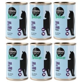 COSMA NARAVA TUNA S JAGNJEČJIM MESOM 6X140G