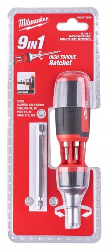 Milwaukee 9v1 izvijač z ragljo