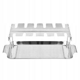    JEKLENO STOJALO ZA ŽAR GRILL KIT ZLOŽLJIV PLADENJ ZA STOJALO