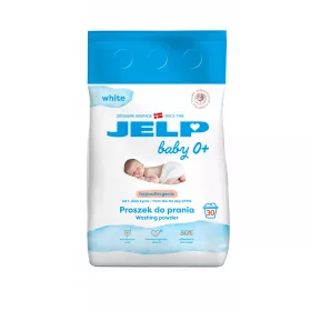   Jelp Baby 0+ Beli pralni prašek za dojenčke 2,25 kg (30 pranj)