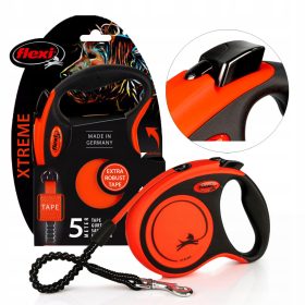    Long Strong Flexi Xtreme Leash Najkakovostnejši povodec velikosti "S"