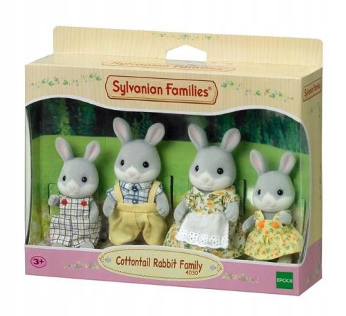 Družina sivih zajčkov Sylvanian Families 4030
