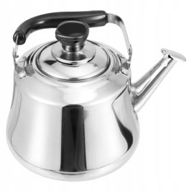   Tradicionalni retro čajnik Karl Hausmann 4,5 L s srebrnimi odtenki, indukcijska