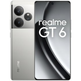 Smartfon realme GT6 12/256GB 5G Dual SIM AMOLED Fluid Silver