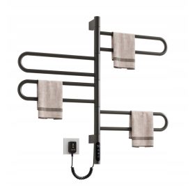   Električni kopalniški radiator SIOYIE 120 W 450 x 675 mm bel