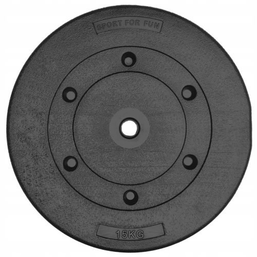 Bitumenski ploščati uteži 15 kg, 27 mm cementni kompozitni disk