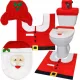 Božični komplet za kopalnico Ruhhy Santa Claus
