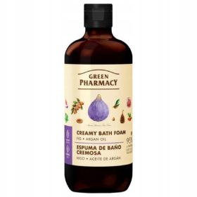   ZELENA LEKARNA Kremasta pena za kopel s figo in arganovim oljem, 500 ml