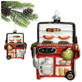 Božična Zvezda iz Stekla - Grill