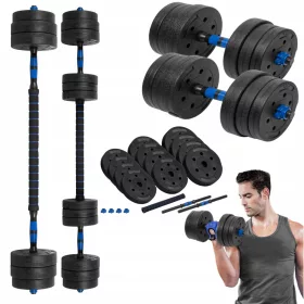 Rebel Active 2 x 10 kg nastavljive bitumenske uteži