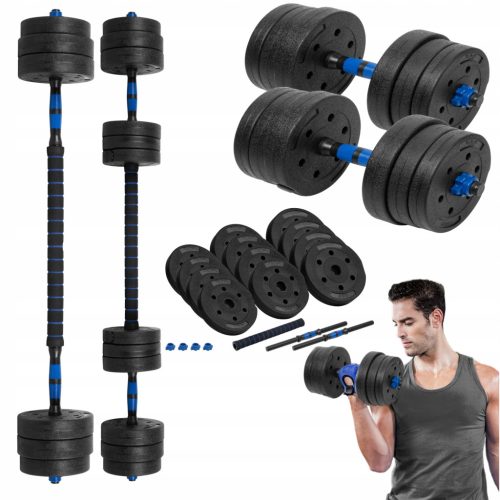 Rebel Active 2 x 10 kg nastavljive bitumenske uteži