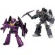Hasbro Začetek Tyranny Dvojni Paket iz serije Transformers Legacy Evolution, Gornik Megatron in Senator Ratbat, 17,5-centimetrski Voyager figurki