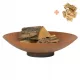  Vrtna posoda za vodo Corten Ring 80 cm 3 mm debelo jeklo