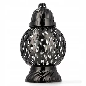   Slovenian name: Eleganten črn znicz Krogla Glamour, velikost 40 cm

SEO-optimized description: 
Eleganten črn znicz Krogla Glamour je izjemen izdelek za vse, ki cenijo eleganco in sodoben dizajn. Izde