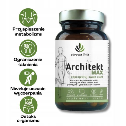 Architekt Max: Naravni dodatek za izboljšanje metabolizma in hujšanje
