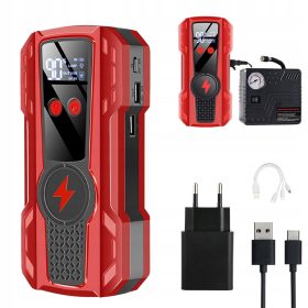 BOOSTER JUMP STARTER POWERBANK SVETILKA 1000A 9990mAh 2X USB